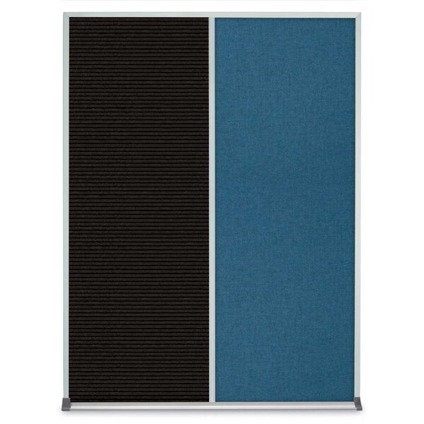 Single Door Radius Corkboard, 36"X36", B